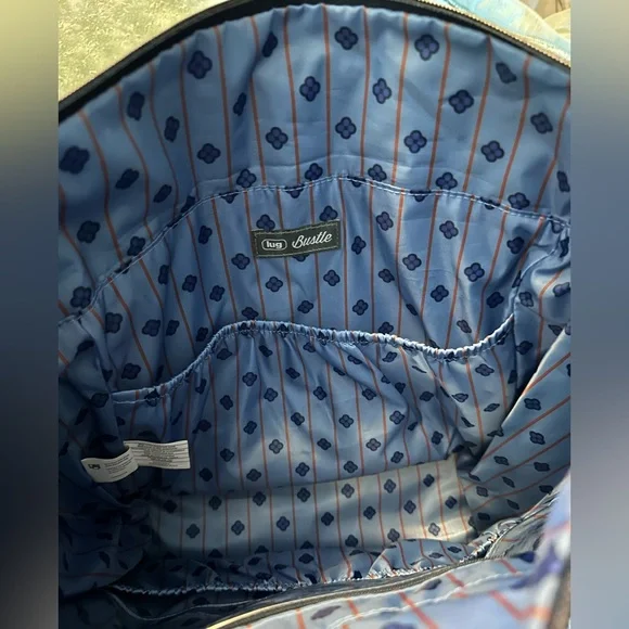 Lug Bustle Convertible Tote Bag in Indigo Blue - Picture 11 of 11